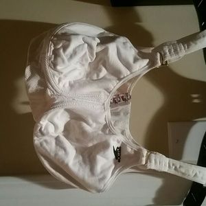 Speedo White Sports Bra